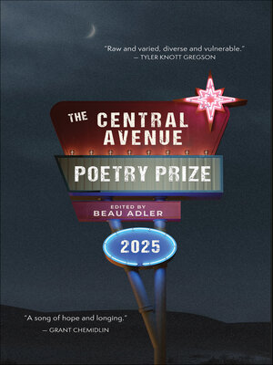 cover image of The Central Avenue Poetry Prize 2025